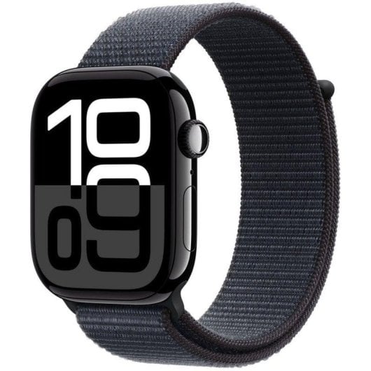 Apple Watch Series 10 GPS + Cellular 46mm OLED Nero Azabache Loop Sport Tinta Resistenza Acqua 50m