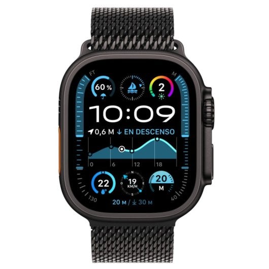 Apple Watch Ultra 2 OLED 49 mm Digital 410 x 502 Pixel Touchscreen 4G Schwarz WLAN GPS (MX5U3TY/A)