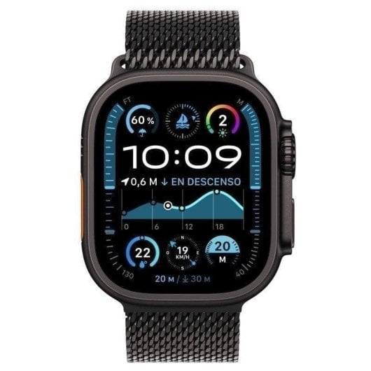 Apple Watch Ultra 2 GPS + Cellular 49mm Retina OLED Schwarz L Wasserdicht IP6X SpO2 Pulsmonitor