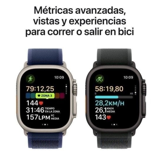 Apple Watch Ultra 2 GPS + Cellular 49mm Retina OLED Nero Loop Milanese L IP6X SpO2