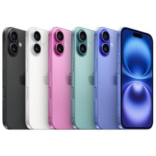 Apple iPhone 16 128GB 6.1" OLED Super Retina XDR 5G Dual SIM Câmara 48MP iOS 18 Verde Azulado