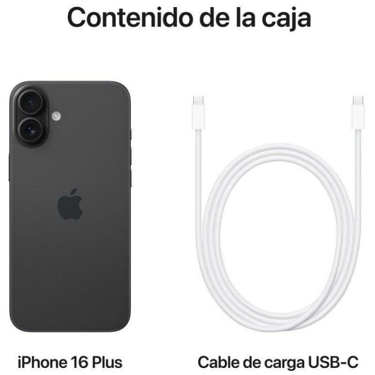 Apple iPhone 16 Plus Preto 512 GB Dual SIM