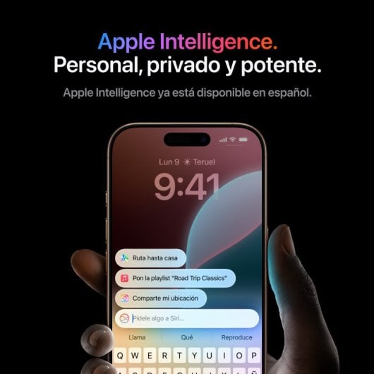 Apple iPhone 16 Pro 16 cm (6.3") Double SIM iOS 18 5G USB Type-C 256 Go Noir