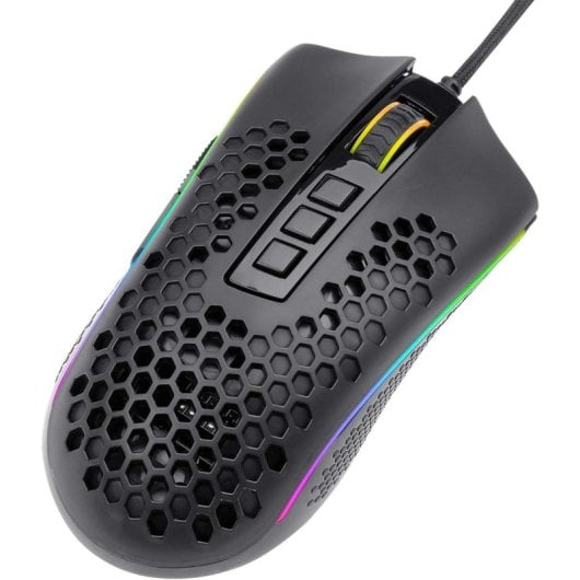 REDRAGON M988-RGB souris Jouer Droitier USB Type-A Optique 32000 DPI