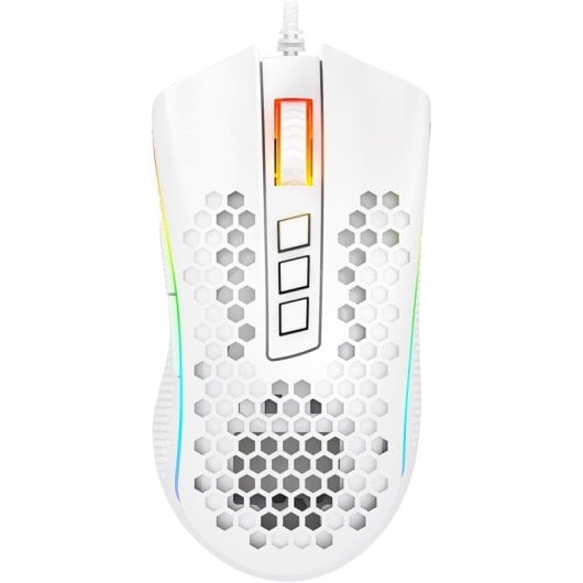 Redragon - Mouse da gioco Storm RGB bianco
