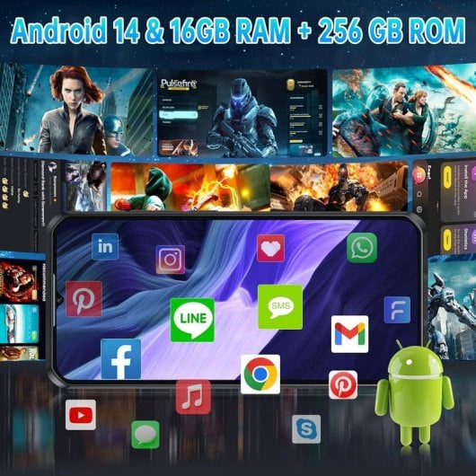 Oukitel WP52 5G 4/256GB Negro Libre