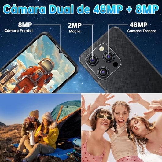 Oukitel WP52 5G 4/256GB Negro Libre