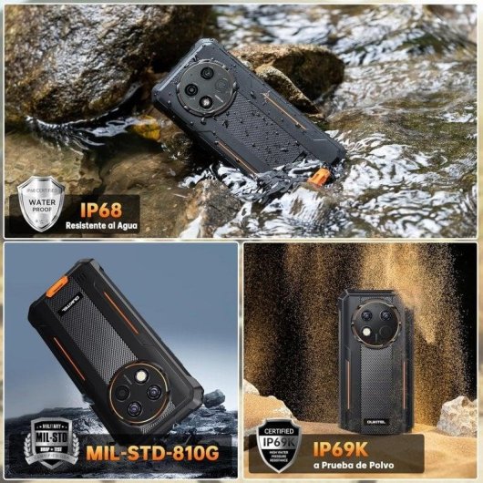 Oukitel G1 4G 6GB 256GB 6.56" Schwarz