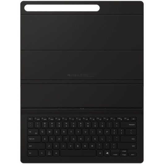 Samsung Book Cover Keyboard Slim Case mit schwarzer Tastatur für Galaxy Tab S10 Ultra/S9 Ultra