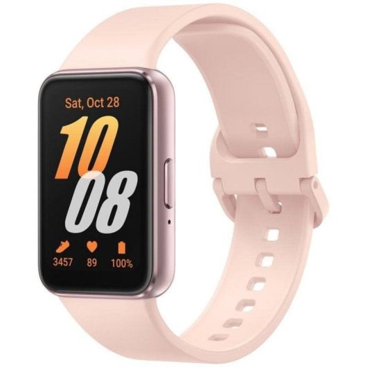 Aktivitätsarmband Samsung Galaxy Fit3 Bluetooth AMOLED Rosa 13 Tage Akku