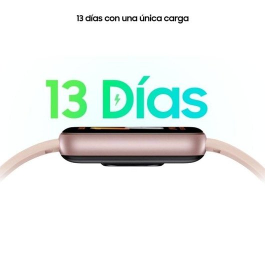 Aktivitätsarmband Samsung Galaxy Fit3 Bluetooth AMOLED Rosa 13 Tage Akku