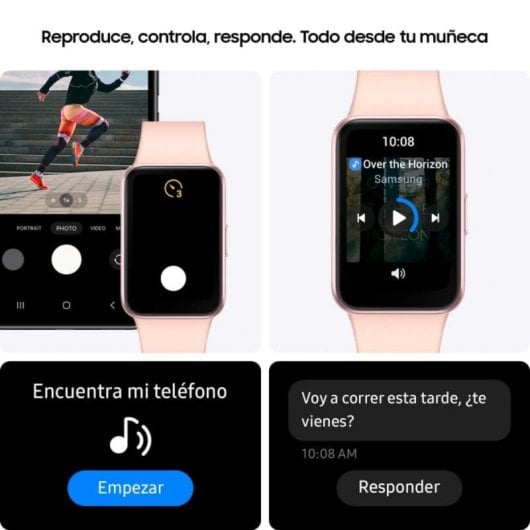 Bracciale attività Samsung Galaxy Fit3 Bluetooth AMOLED Rosa 13 giorni monitoraggio salute e oltre 100 sport