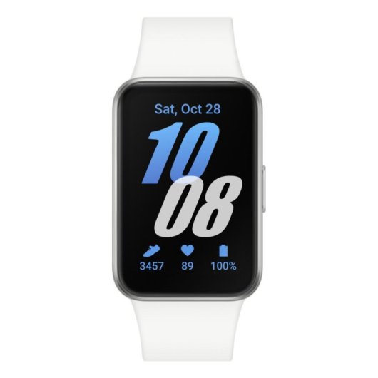 Bracciale attività Samsung Galaxy Fit3 Bluetooth AMOLED Argento 13 giorni autonomia