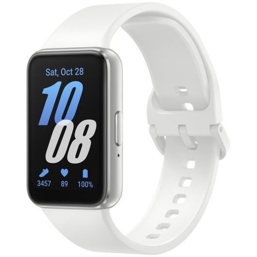 Samsung-Galaxy-Fit3-Plata-Smart-Band-Batería-13-Días Samsung-Galaxy-Fit3-Plata-Smart-Band-Batería-13-Días
