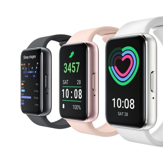 Samsung Galaxy Fit3 Plata Smart Band Batería 13 Días