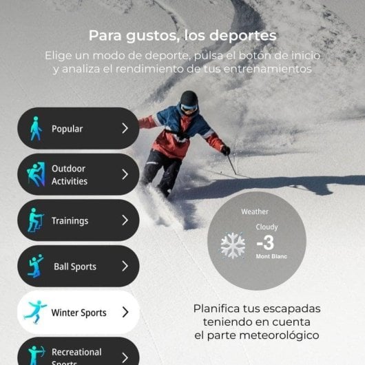 Ksix Venture Bluetooth 55mm TFT Preto Tamanho Único IP68 SpO2 Pulsómetro Sono