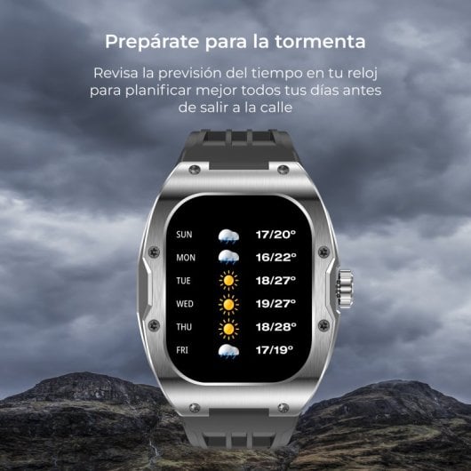 Ksix Hero Smartwatch Amoled 1.95" IP68 Negro