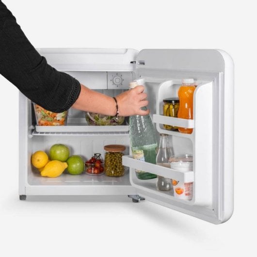 Universal Blue COMO 6032W Minibar Vintage 48L F Blanco