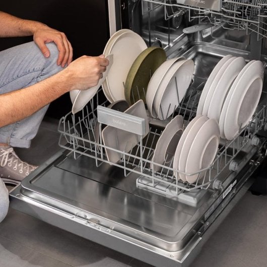 Cecotec Bolero Aguazero 6200 Inox D Máquina de Lavar Louça 14 Conjuntos D Aço Inoxidável