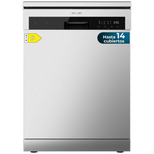 Cecotec Bolero Aguazero 6200 Inox D Máquina de Lavar Louça 14 Conjuntos D Aço Inoxidável