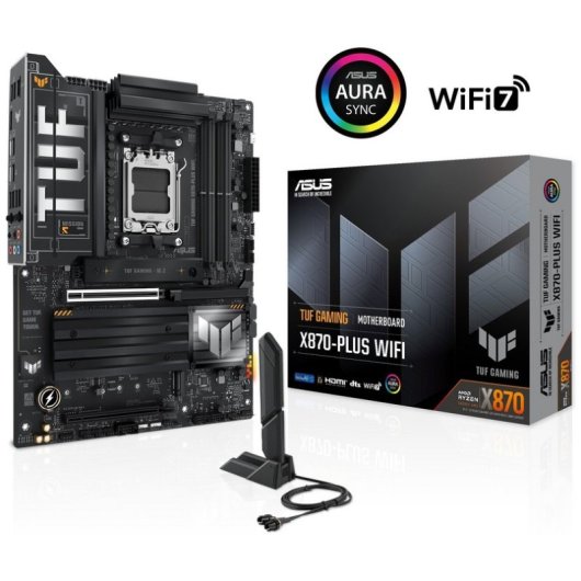 Motherboard ASUS TUF GAMING X870-PLUS WIFI AMD X870 AM5 DDR5 ATX WiFi 7 USB4