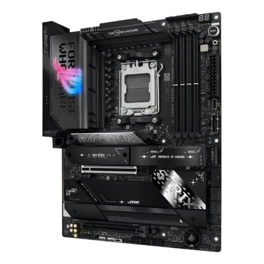 Motherboard ASUS ROG Strix X870E-E Gaming AM5 X870E DDR5 ATX Wi-Fi 7 USB4 Áudio 7.1