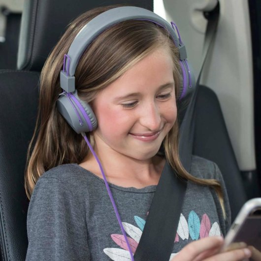Jlab Jbuddies Studio Auriculares para Niños Plegables Violeta