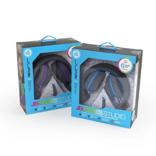 Jlab Jbuddies Studio Auriculares para Niños Plegables Violeta
