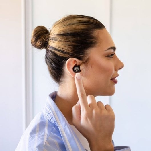 Jlab Jbuds Air Pro Auriculares Sem Fios com Cancelamento Ativo de Ruído Pretos