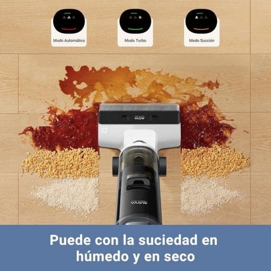 Aspirador lava e aspira sem Fio Mova K20 200W 30min Antiemaranhamento Depósito 600ml