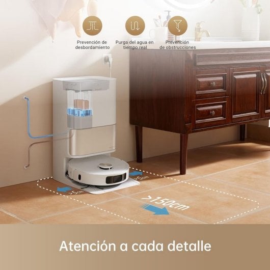 Dreame Kit de Conexão de Água de Enchimento e Esvaziamento Automático para L10s Pro Ultra
