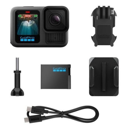 Action Camera GoPro HERO13 Black 27,6 MP 5.3K Ultra HD Zoom 2x Sensore CMOS WiFi Bluetooth 5.3