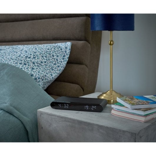 Thomson CT550I Réveil avec affichage numérique + charge par induction 15W noir