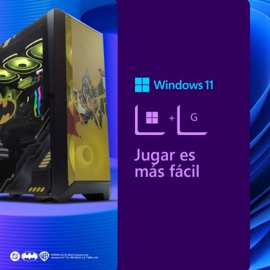 PcCom Imperial AMD Ryzen 7 7800X3D / 32 GB / 2TB SSD / RTX 4070 SUPER + Windows 11 Home - Batman Edition II