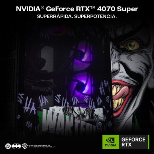 PcCom Ready AMD Ryzen 7 5800X / 32GB / 1TB SSD / RTX 4060 Ti - Joker Edition - Windows 11 Home