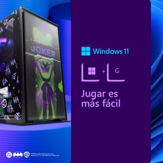 PcCom Ready AMD Ryzen 7 5800X / 32GB / 1TB SSD / RTX 4060 Ti - Joker Edition - Windows 11 Home