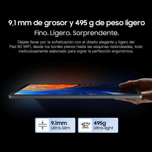 Oscal Pad 80 10.5" 6GB/256GB WiFi Cinzento