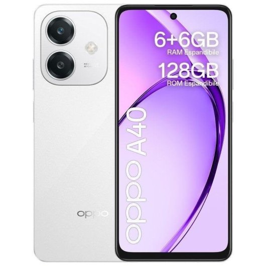 OPPO A40 4G 6GB 128GB 6.67" Blanco