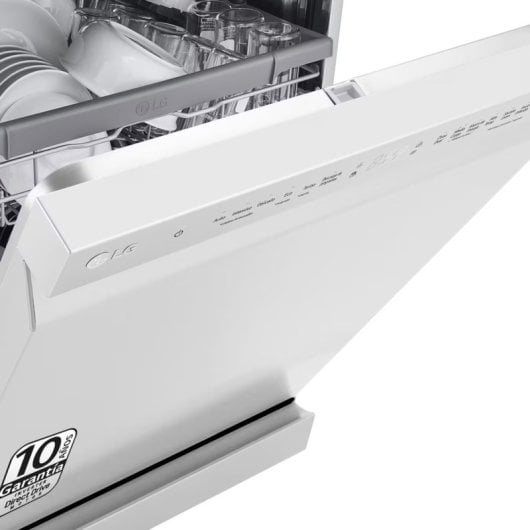 LG QuadWashTM DF243FW.ABWQEES Lavavajillas Capacidad 14 Cubiertos D Blanco