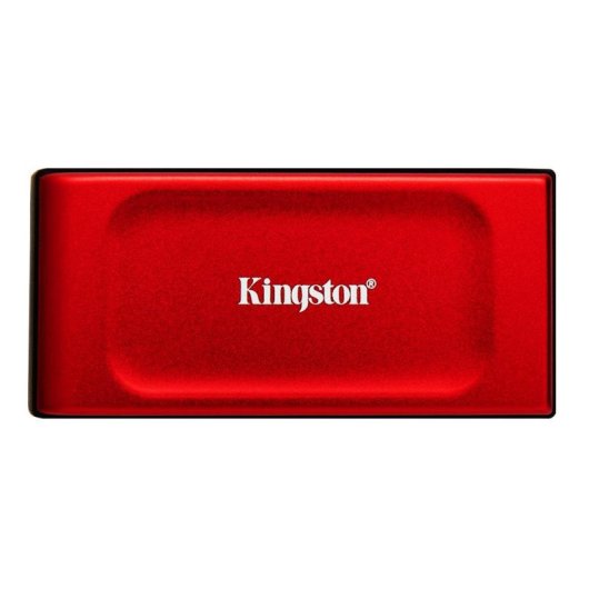 Disco Duro Kingston XS1000 2TB SSD Externo USB 3.2 Gen 2 Rojo 1050 MB/s