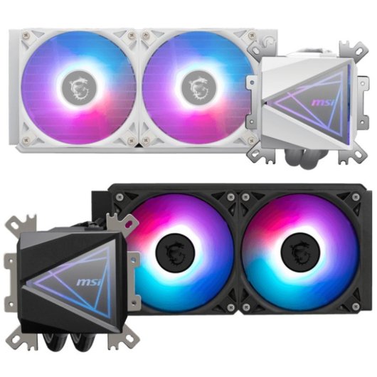 MSI MAG CORELIQUID I240 système de refroidissement d’ordinateur Boitier PC Refroidisseur de liquide tout-en-un 12 cm Noir 1 pièce(s)
