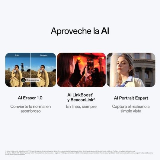 OPPO Reno12 F 5G 8Go Vert 6,67" 256Go Écran AMOLED