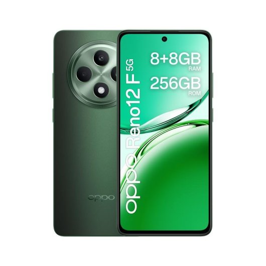 OPPO Reno12 F 5G 8Go Vert 6,67" 256Go Écran AMOLED