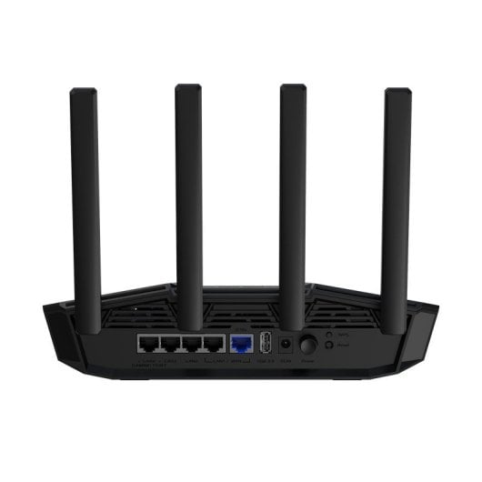 ASUS TUF-BE3600 Router WiFi 7 Gigabit Ethernet Dual Band Preto