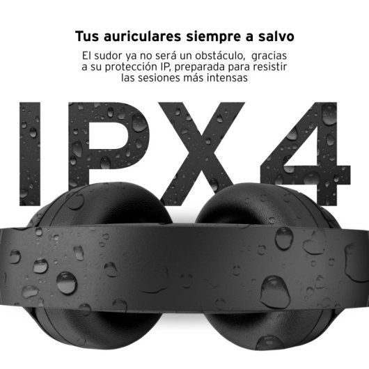 Head Auscultadores Sem Fios com ANC + ENC e Microfone Pretos