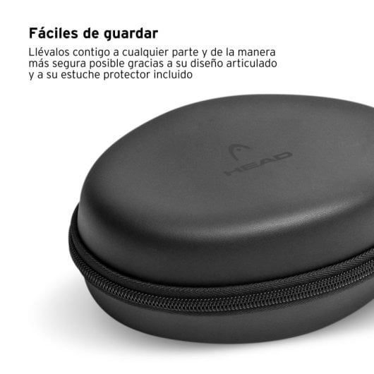 Head Auscultadores Sem Fios com ANC + ENC e Microfone Pretos