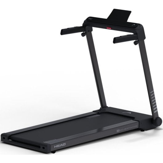 Head Cinta de Correr Plegable con Pantalla LED Velocidad 16km/h Altavoces Compatible Kinomap, Zwift