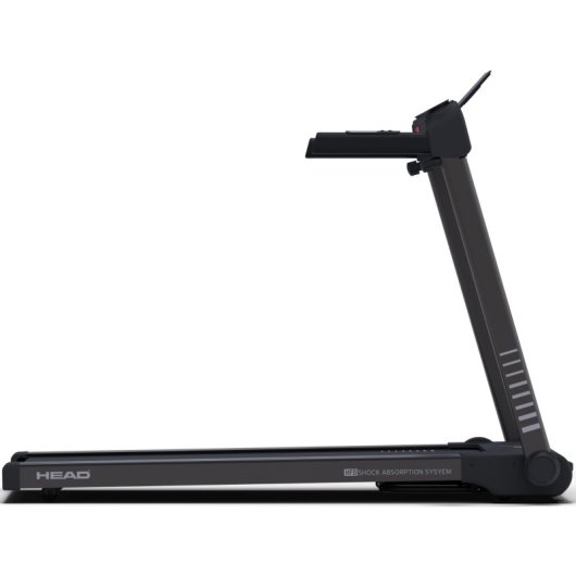 Head Cinta de Correr Plegable con Pantalla LED Velocidad 16km/h Altavoces Compatible Kinomap, Zwift