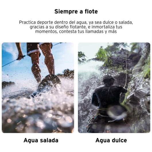 Head Funda Flotante Impermeable Universal, Bolsa Estanca Flotante IPX8 para Móvil Hasta 6.8" Negro