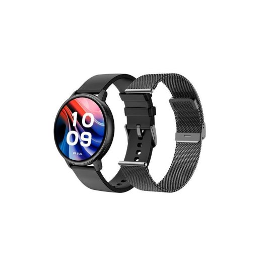 SPC Smartee Duo Classic Bluetooth 44,5mm Noir Taille Unique IP68 SpO2 Cardiofréquencemètre